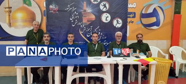 مسابقات والیبال فرهنگیان آموزش و پرورش استثنایی سراسر کشور 
