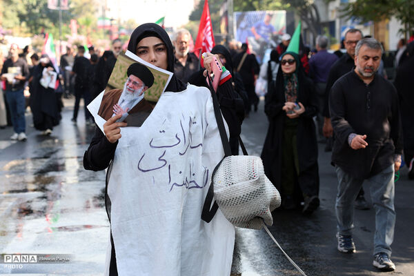 پیاده‌روی جاماندگان اربعین در تهران - 3