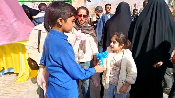 برپایی موکب  توسط هیات دانش‌آموزی و پیشتازان آموزشگاه شهید منصور عامری 