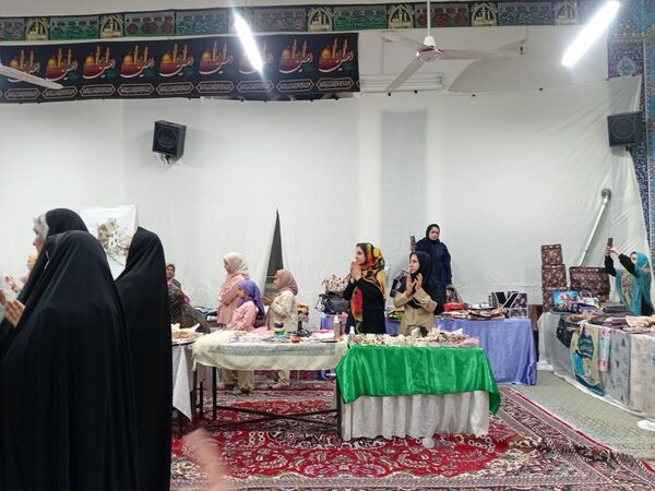 بازارچه محصولات خانگی در شهرستان خلیل آباد 