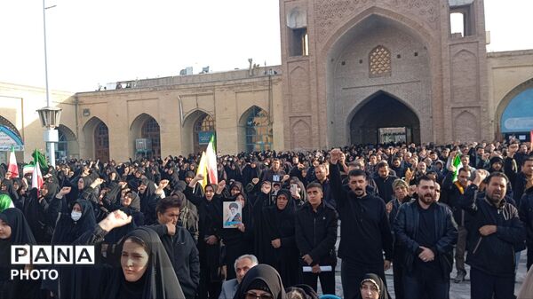 عزاداری شهادت مظلومانه امام خامنه ای 