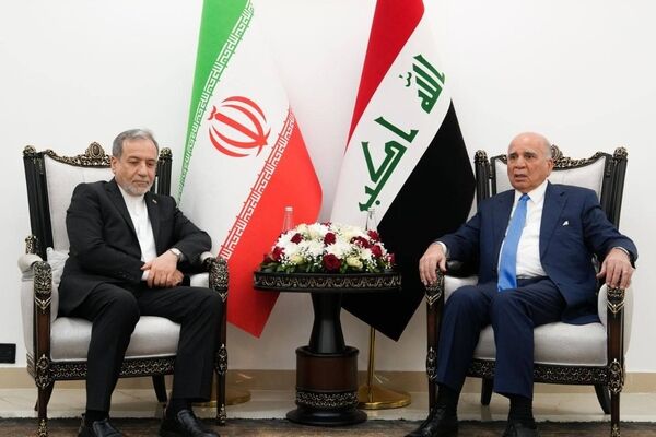دیدار وزیر امور خارجه جمهوری اسلامی ایران با وزیر امور خارجه عراق