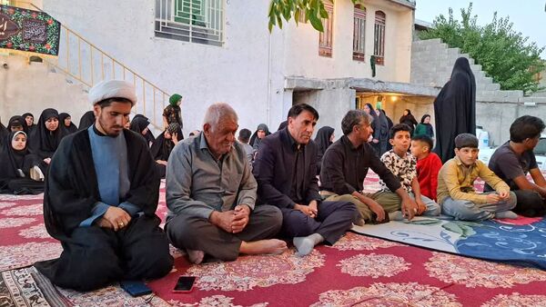 مراسم روضه‌های خانگی در شهرستان مارگون
