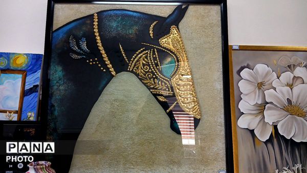 نمایشگاه مشاغل و فعالیت‌های مهارتی هنرستان فلق نظرآباد