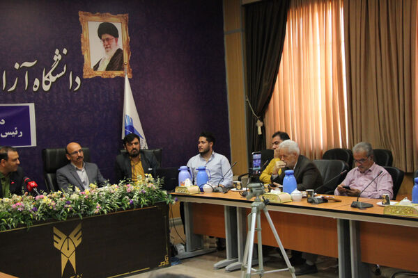 گزارش تصویری نشست خبری دانشگاه آزاد اسلامی واحد کاشان