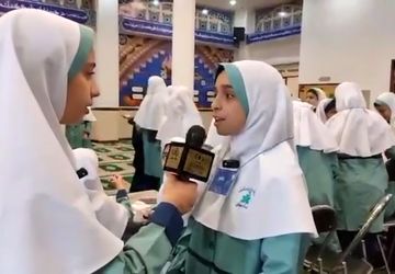 انتخابات شورای دانش‌آموزی در دبستان دخترانه شاهد نیک‌اندیشان برگزار شد