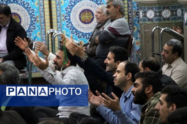 مراسم چهلم شهدای فتنه آمریکایی، صهیونیستی در امامزاده سید نصرالله یزد