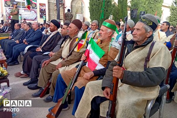 مراسم گرامیداشت چهلمین روز شهادت شهید علی کیانی در گلزار شهدای یاسوج