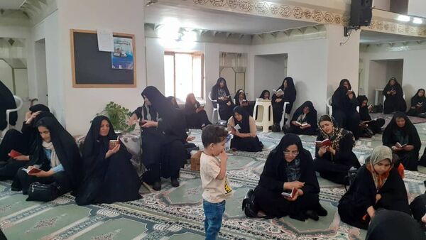 حضور پرشور مردم شهر نیم‌ور در مراسم دعای‌پرفیض عرفه