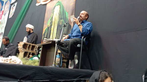 سومین شب عزاداری سیدالشهدا (ع) در فرح‌آباد کاشمر