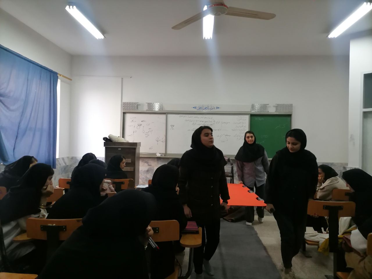 برگزاری دوره‌های مقدماتی هلال احمر در دانشگاه آزاد اسلامی شیروان
