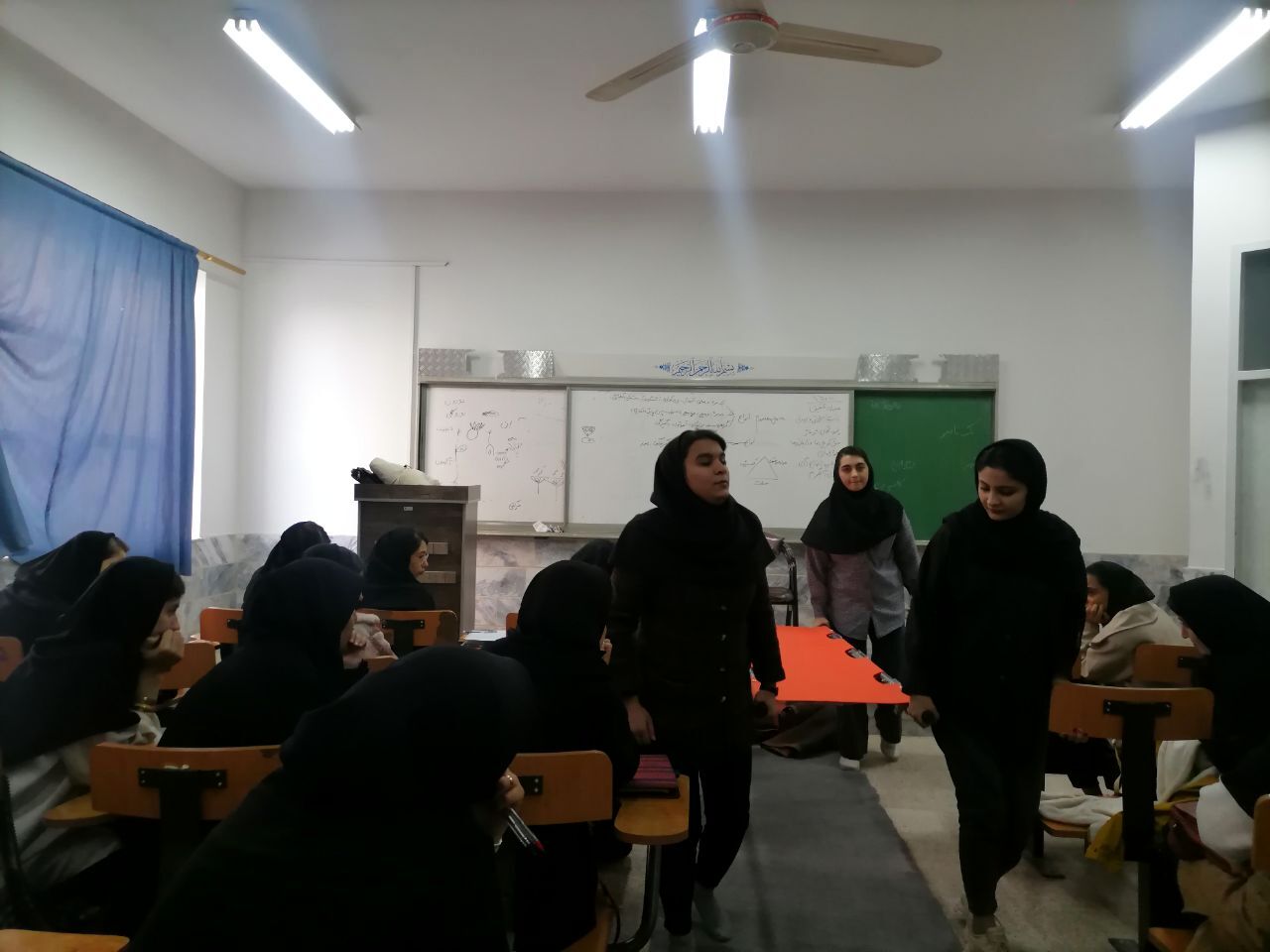 برگزاری دوره‌های مقدماتی هلال احمر در دانشگاه آزاد اسلامی شیروان