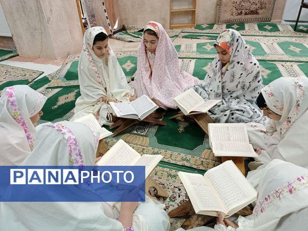 مراسم اعتکاف در مساجد شهرستان آبدانان 