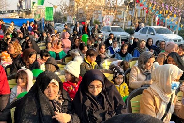 جشن بزرگ میلاد مولود کعبه در شهر قیامدشت ری یک
