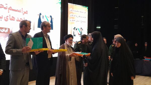 تحلیف فرماندهان بسیج مدارس نیشابور 