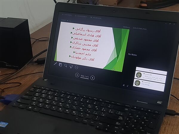 اولین جلسه انجمن اولیای دبیرستان شاهد ابوذر غفاری نیشابور 