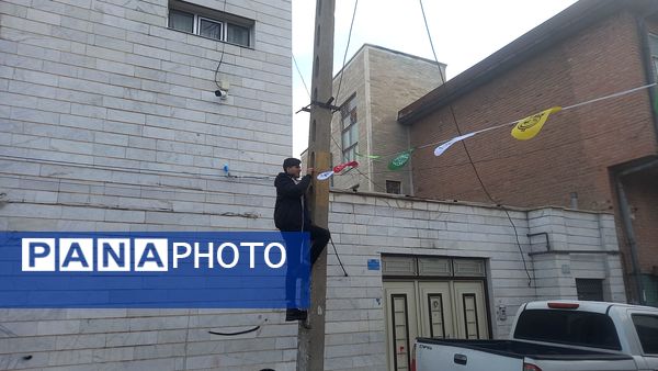 شور و شوق مهدوی در خیابان‌های مراغه