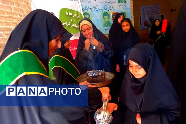 هیات دانش‌آموزی مجموعه تربیت علوی، میزبان شهید گمنام