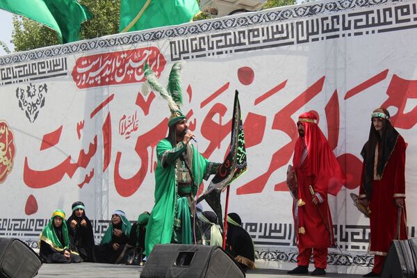 برگزاری تعزیه درحسینیه برغان کرج