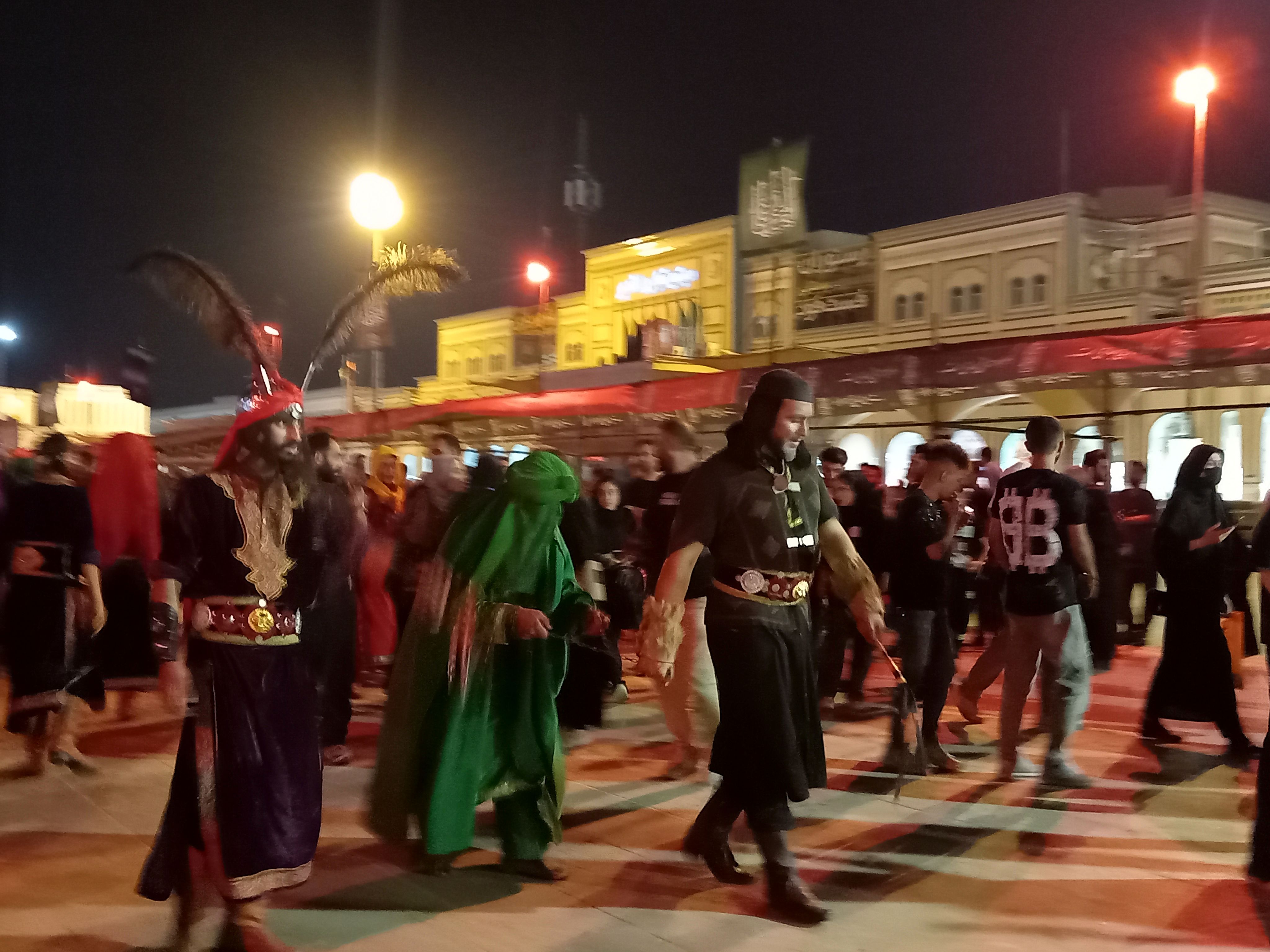 عزاداری هیات بنت الحسین (ع) در حرم بانوی کرامت 