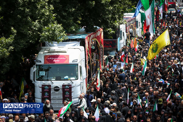 تشییع شهدای اقتدار در تهران - 3