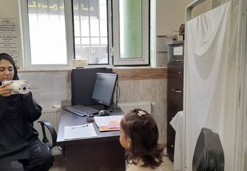 اجرای طرح غربالگری بینایی‌سنجی کودکان