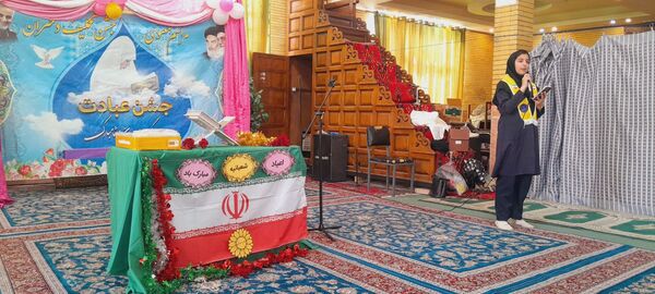  جشن نیمه شعبان در حسینیه شهر بار نیشابور 