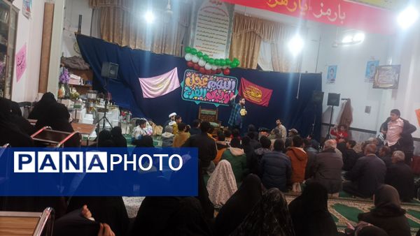 مراسم ولادت امام زمان (عج) در مسجد نینوای نیشابور 