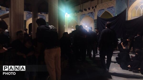 سوگواری عزاداران حسینی در نیر