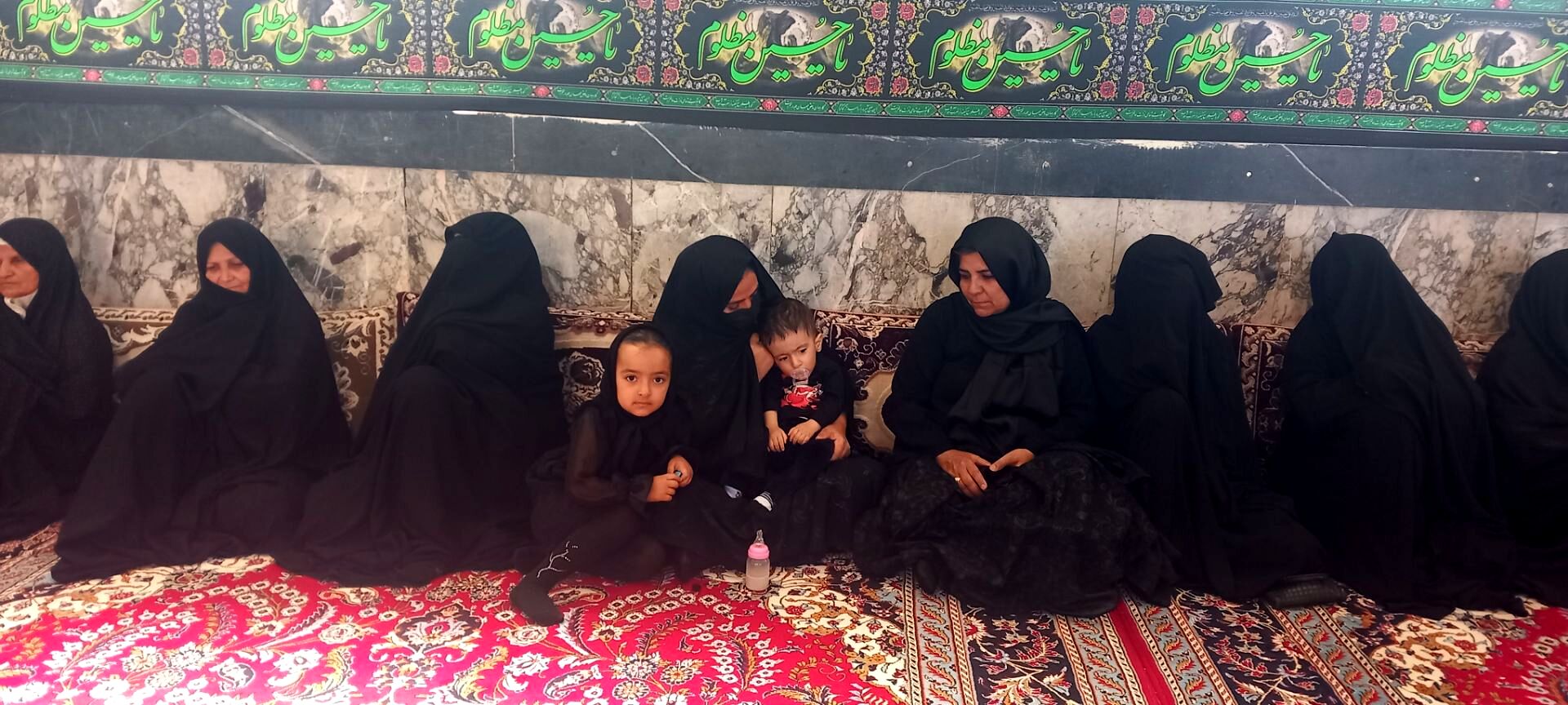 عطر ارادت در روستای سربالا؛ مراسم شیرخوارگان حسینی 