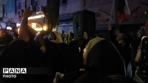 حضور مهدی رسولی در اجتماع مردمی نیشابور -۱
