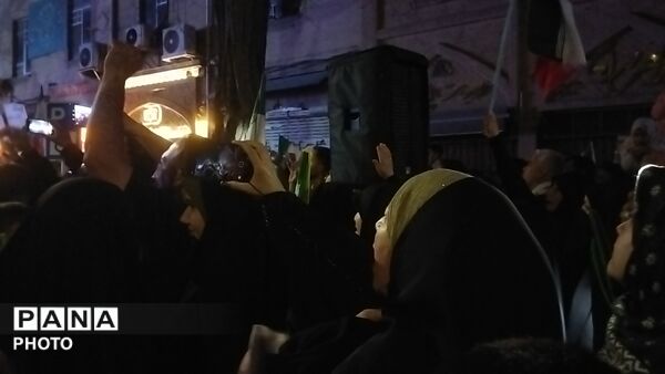 حضور مهدی رسولی در اجتماع مردمی نیشابور -۱