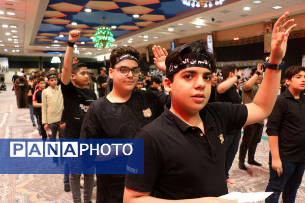 سوگواره «احلی من العسل» در قم-1