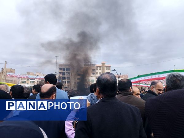 برپایی ایستگاه کوچ به مناسب سالگرد پیروزی اقلاب اسلامی ایران