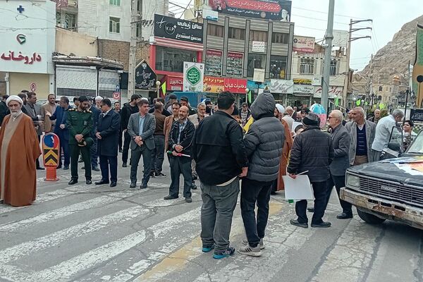 حضور پرشور مردم و مسئولان روزه‌دار شهرستان فیروزکوه پررنگ‌تر از هر سال در راهپیمایی روز قدس