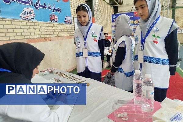اولین جشنواره رقابت‌های علمی و مهارتی سفیران سلامت با شعار دانش آموز سالم، مدرسه ایمن