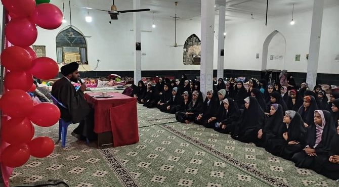 آیین اعتکاف دانش‌‌آموزی ویژه‌‌ی دختران در میناب