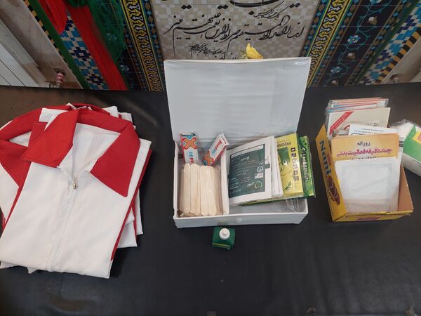 مانور زلزله در مدرسه مرحوم عباسی ملکان