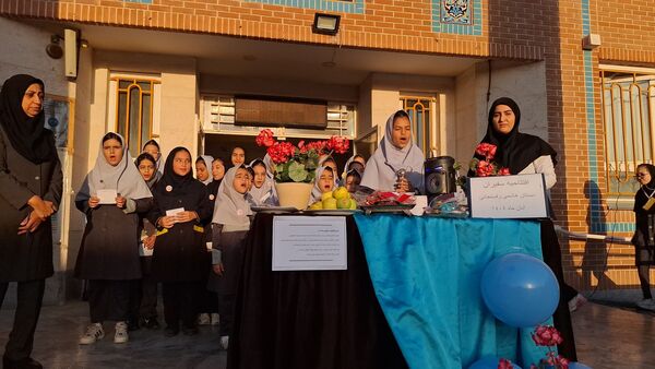 افتتاحیه سفیران سلامت در دبستان هاشمی رفسنجانی