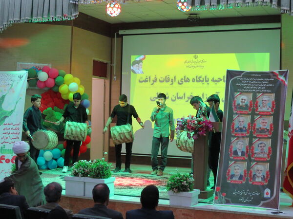 افتتاحیه پایگاه‌های اوقات فراغت شهرستان بجنورد 