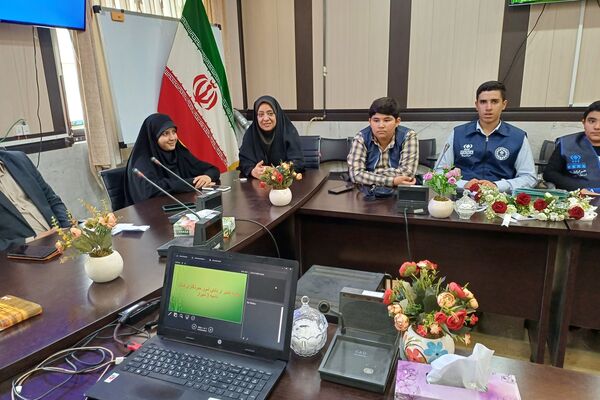 مراسم تجلیل از دانش آموز خبرنگاران پانا ناحیه 3 شیراز