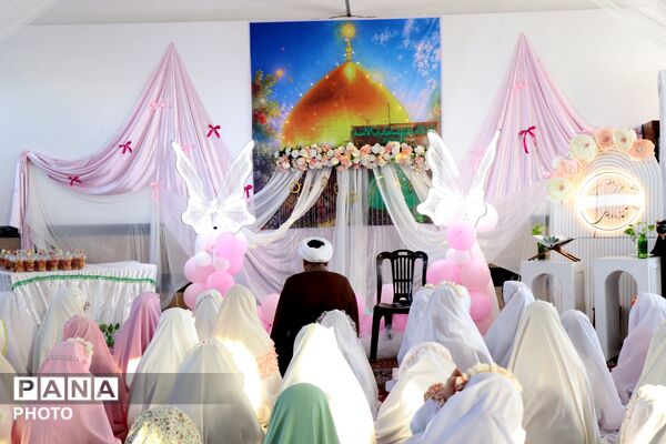 جشن تکلیف دختران اسلامشهری در مسجد الهادی (ع)