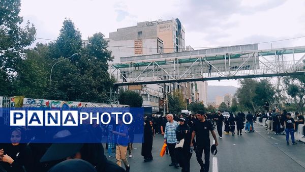 پیاده‌رویی جاماندگان اربعین حسینی در فردیس