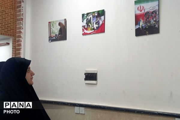ردپایی از نقش و نگار در نمایشگاه دائمی شهرداری قرچک با آثار جشنواره دانش‌آموزی فرهنگی- هنری فردا