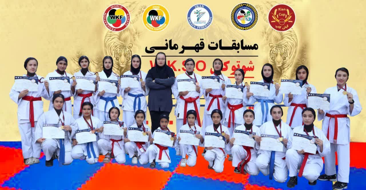 افتخار‌آفرینی نوجوانان شهر نقنه در مسابقات کاراته قهرمانی کشور