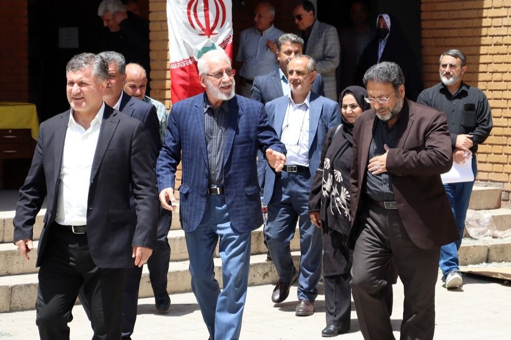 کلنگ زنی هنرستان شهید رضا صفار هرندی 