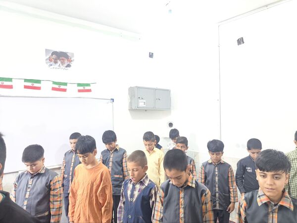 افتتاح نمازخانه در دبستان شهید پسندیده فدافن