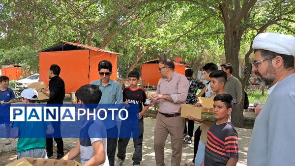 اردوی تفریحی دانش‌آموزان دبستان معلم آشخانه 