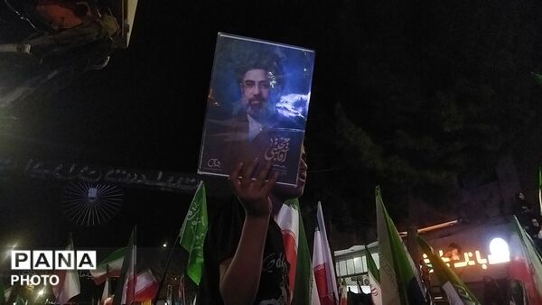 حضور مهدی رسولی در اجتماع مردمی نیشابور -۱