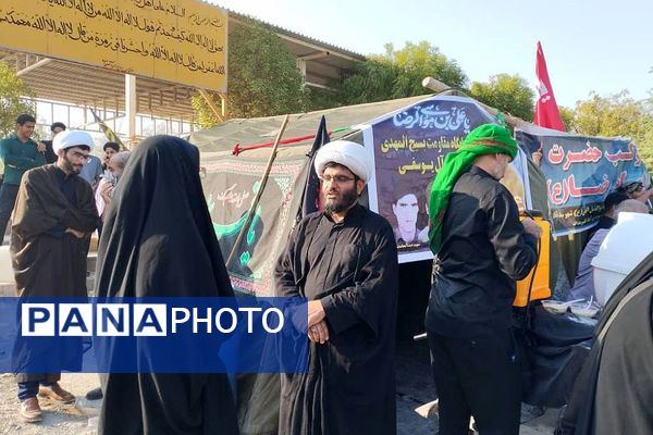 پیاده‌روی امام رضا (ع) در سعدآباد